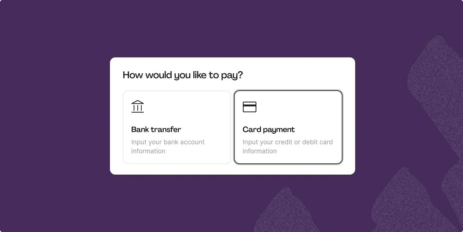 How to pay a bill on Hopscoth — Demo Preview Card