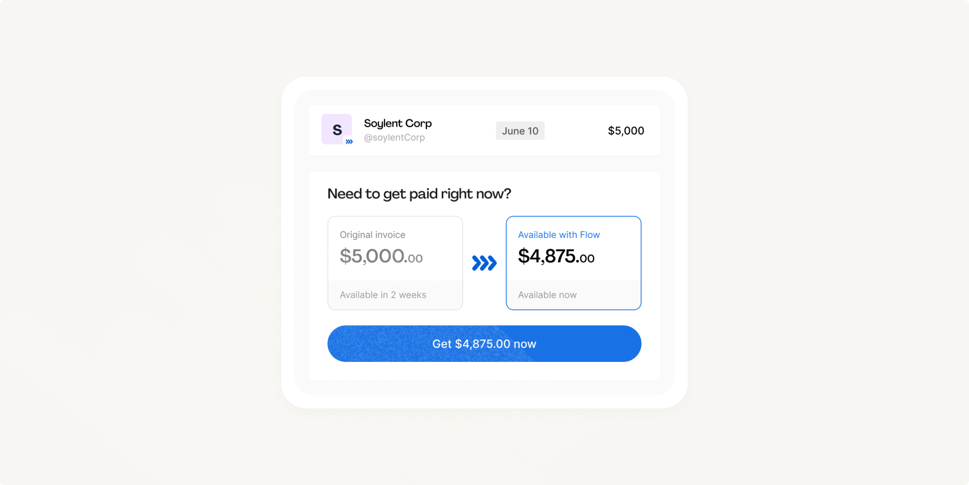 Quick payments in Hopscotch